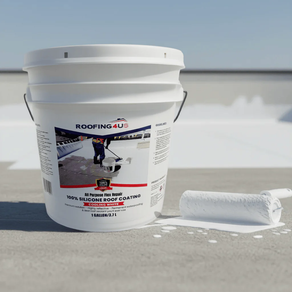 All Purpose Flex Repair 100% Silicone Roof Sealant - 1 Gallon (Pallet of 120) - Image 7