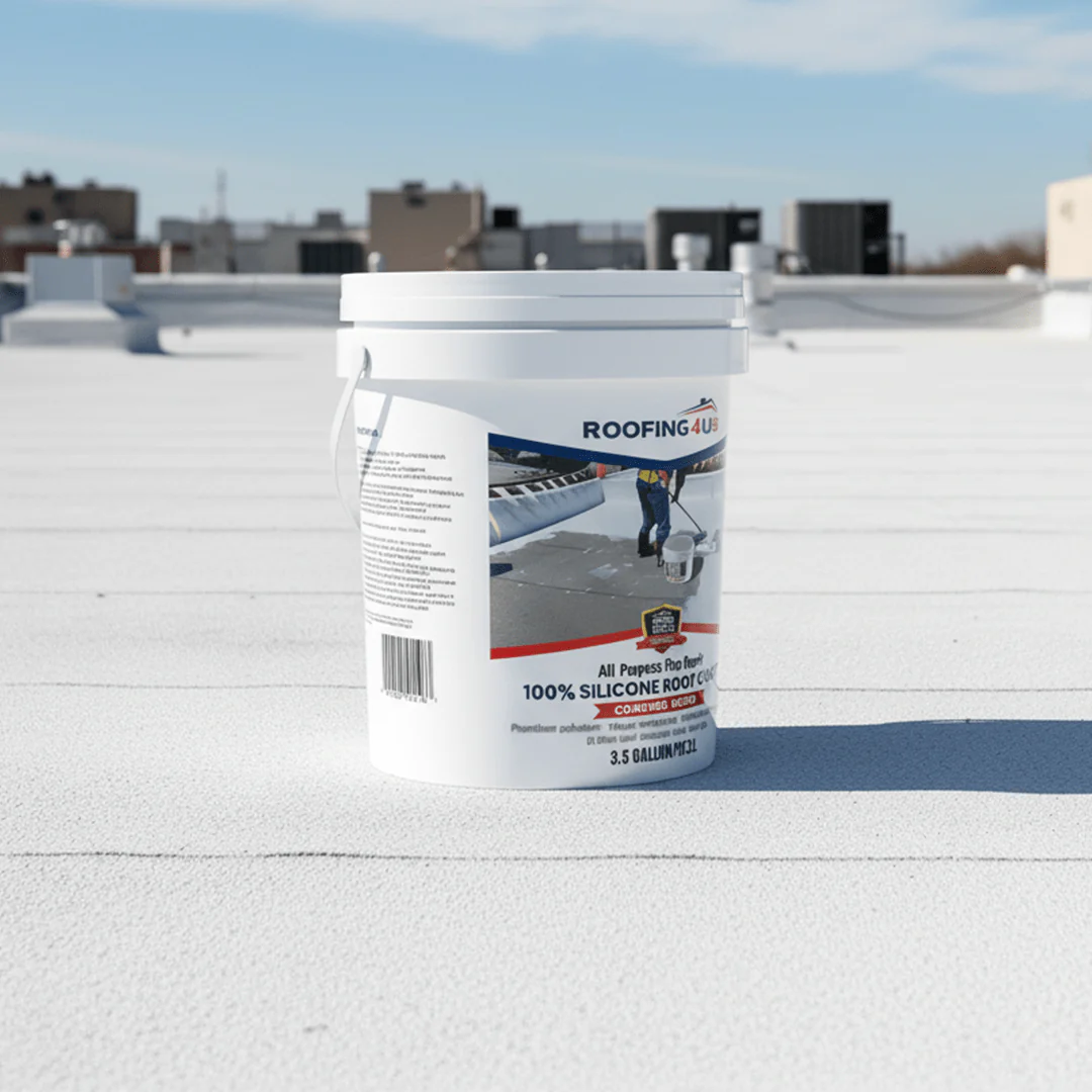All Purpose Flex Repair 100% Silicone Roof Sealant - 3.5 Gallon - Image 11