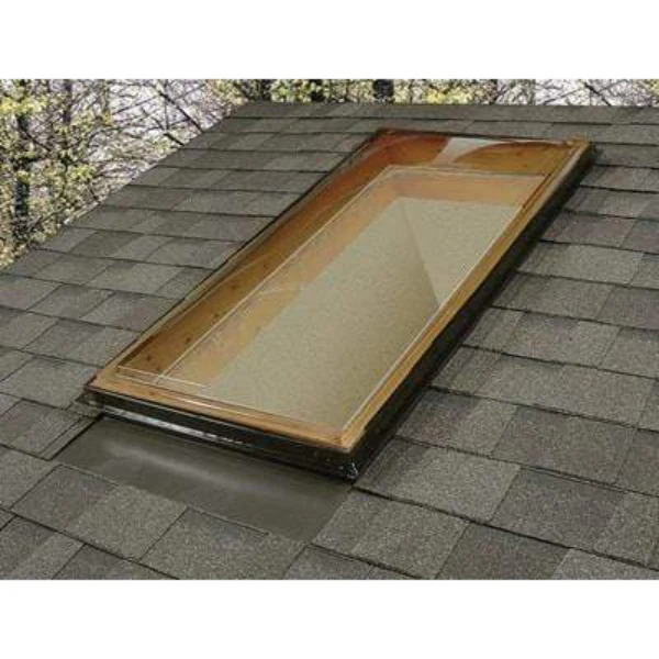 Fixed Curb Mount Fixed Polycarbonate Skylight - Bronze/Clear - Image 4