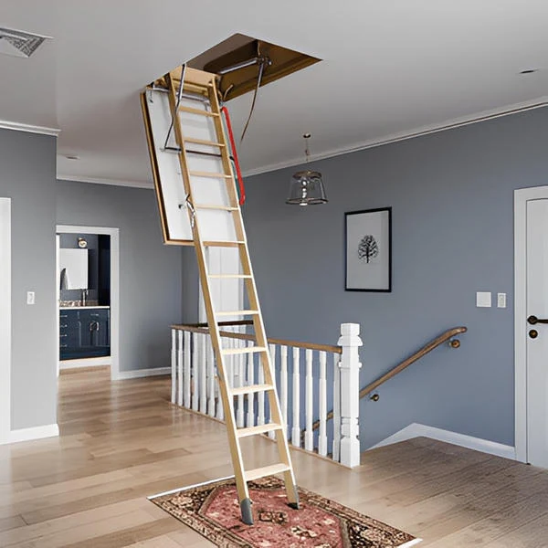 LWF60 Fire Rated Insulated Wood Attic Ladder - All Sizes - Image 4