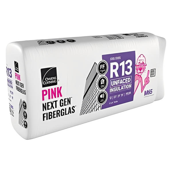 Owens Corning R-13 Un-Faced Fiberglass Insulation Batts (All Sizes) - Image 4