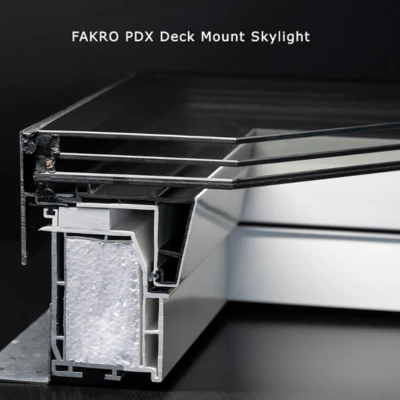 PDX G53 Fixed Deck-Mounted Triple Glazed Thermo Skylight - All Sizes - Image 3