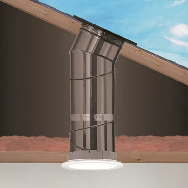 VELUX 14 in. Flat Glass Rigid Sun Tunnel® Skylight with Low Profile Metal Flashing - Image 15