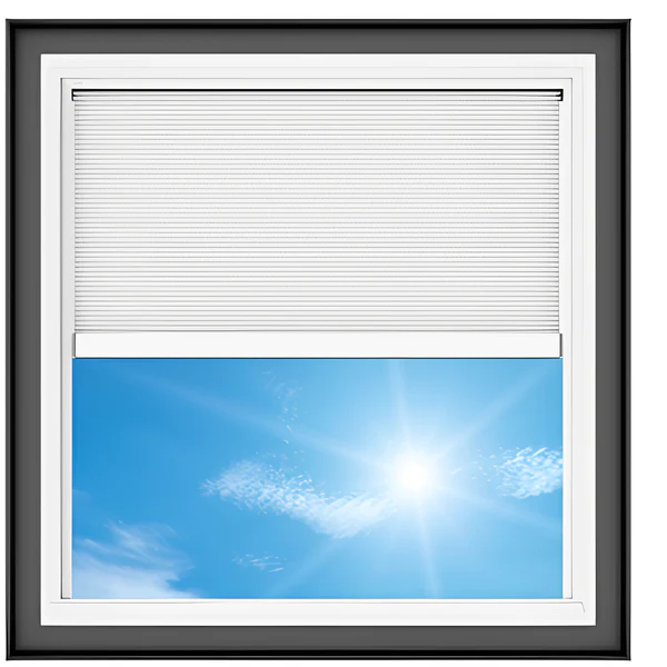 VELUX Fixed Curb Mount Skylight - White Solar Powered Shade - Image 6