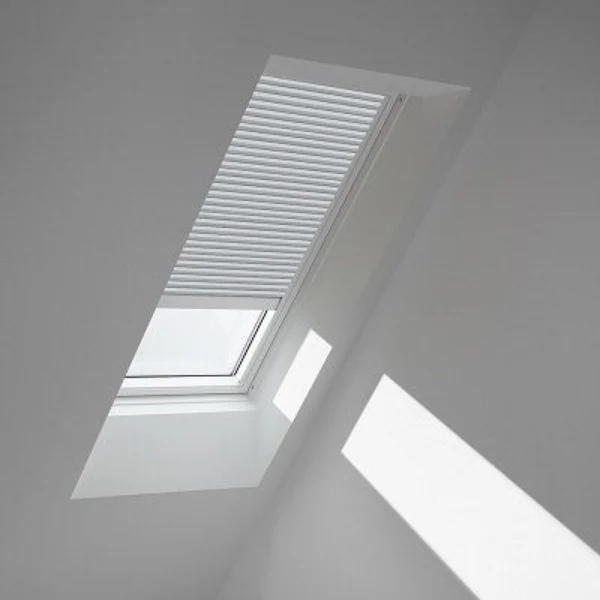 VELUX Fixed Curb Mount Skylight - White Solar Powered Shade - Image 7