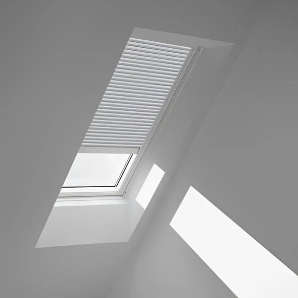 VELUX Fixed Deck Mount Skylight - White Solar Powered Shade - Image 13