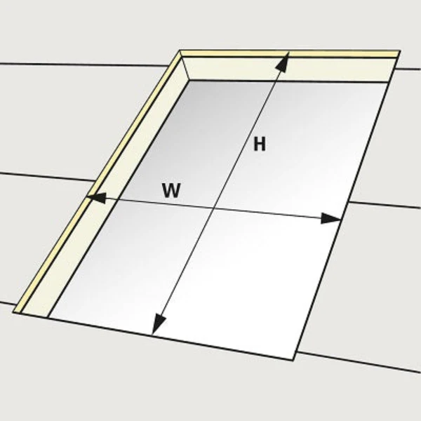 VELUX Manual Venting Deck Mount Skylight - White Solar Powered Shade - Image 9